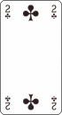 un 2 de tr�fle