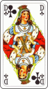 une dame de tr�fle