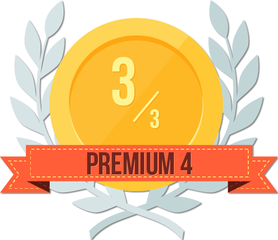 Exemple de m�daille : Premium4